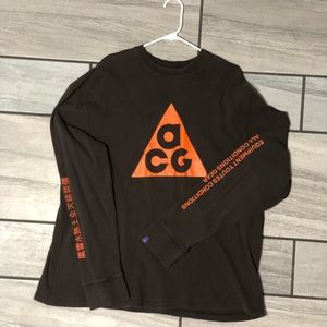Nike vintage acg long sleeve shirt